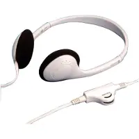 Value Stereo Kopfhörer mit Lautstärkeregler, grau