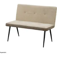 HTI 2-Sitzer Bank Taupe Joschka