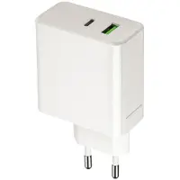 Setty Wandladegerät PD+QC USB + USB-C 45W LSI-01 weiß JO