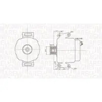 MAGNETI MARELLI 063731481010 Lichtmaschine Generator LiMa 115A 12V passend für MERCEDES-BENZ C-Klasse Limousine (W202) E-Klasse Limousine (W210)