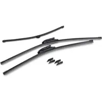 BESTPRICE Wischerblattsatz vorne + hinten [Hersteller-Nr. 40790844] für Audi