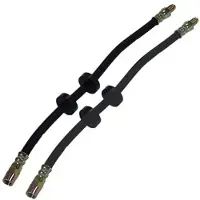 BESTPRICE 2x Bremsschlauch Vorderachse [Hersteller-Nr. 34004930] für Porsche, VW