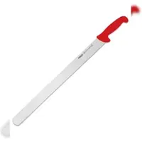 Pirge Butcher's Dönermesser 50 cm Rot - Aufschnittmesser - Schärfstes Döner Langmesser - Schneidemesser - Fleischmesser - BBQ Messer