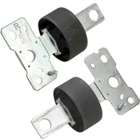 BESTPRICE 2x Lagerung Achskörper, hinten [Hersteller-Nr. 10710835] für Ford, Volvo