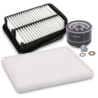 BESTPRICE Inspektionspaket Filtersatz SET A [Hersteller-Nr. 10694889] für Suzuki