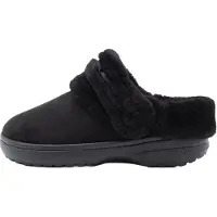 Crocs - Classic Unfurgettable Vegan Suede Clog - Hausschuhe Gr M5 / W7 schwarz