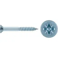 F. REYHER Nchfg. GmbH & Co. KG Spanplattenschraube R 89097 SEKO Kreuzschlitz-PZ TG 6 x 160/70 -Z Stahl galvanisch verzinkt