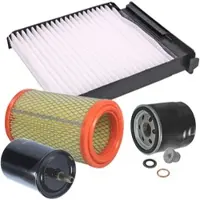 BESTPRICE Inspektionspaket Filtersatz SET B [Hersteller-Nr. 10694609] für Renault