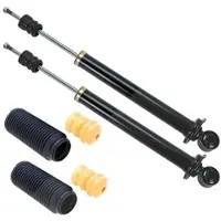 BESTPRICE 2x Stossdämpfer+Staubschutz hinten Gasdruck [Hersteller-Nr. 10611166] für Audi