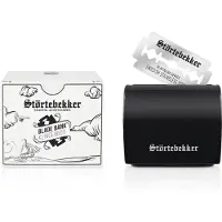 Störtebekker Rasierklingenbox - Entsorgungsbox für benutze Rasierklingen - Rasierzubehör - Für bis zu 300 e Klingen - Geschenkidee Herren