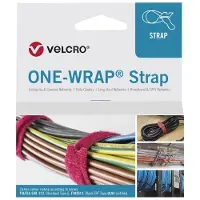 Velcro One Wrap Strap 20mm x 330mm, 100 Stück, grün