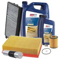 BESTPRICE Inspektionspaket Filtersatz SET B + 7l ÖL [Hersteller-Nr. 40197580] für BMW