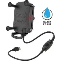 Ram Mounts Tough-charge Mit X-grip Wasserdichter Kabelloser Ladehalterung 15w