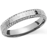 Daniel Wellington - Dazzling steel ring with cubic zirconias Classic Aura DW004015 - Circuit: 60 mm