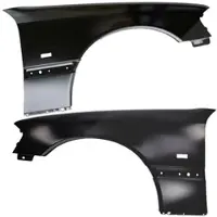 BESTPRICE 2x Kotflügel vorne li+re mit Blinkerloch [Hersteller-Nr. 31407125] für Mercedes-Benz