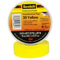3M 7100238736, 1 Stück(e), Gelb, PVC, 600 V, Sichtverpackung, UL Listed, VDE, CSA Certified, RoHS 2015/863/EU Compliant