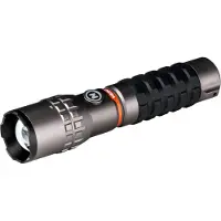 NEBO LED Taschenlampe "SLYDE KING 2K" Taschenlampe inkl. Ladekabel, 2.000-Lumen-Lampe-4-fach-Zoom sowie 500-Lumen-C•O•B-Arbeitsleuchte