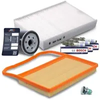 BESTPRICE Inspektionspaket SET C [Hersteller-Nr. 40668630] für VW, Seat, Skoda