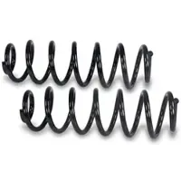 BESTPRICE 2x Fahrwerksfeder hinten [Hersteller-Nr. 40788669] für VW, Skoda