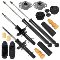 BESTPRICE 4 Gasdruck Stossdämpfer vorne + hinten [Hersteller-Nr. 10683192] für VW, Skoda, Seat, Audi