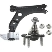BESTPRICE Satz Querlenker + Traggelenk vorne rechts [Hersteller-Nr. 30414529] für Seat, Skoda, VW, Audi