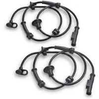 BESTPRICE 2x ABS Sensor Hinterachse [Hersteller-Nr. 40675548] für Citroën, Peugeot, Toyota