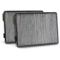 BESTPRICE Innenraumfilter, Aktivkohlefilter (2er-SET) [Hersteller-Nr. 31475358] für BMW, Alpina, Rolls-royce, Bentley
