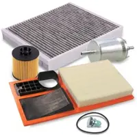 BESTPRICE Inspektionspaket Filtersatz SET B [Hersteller-Nr. 10694828] für Seat, Skoda