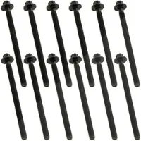 BESTPRICE Zylinderkopfschraubensatz (12 Schrauben) [Hersteller-Nr. 31477499] für Opel, Suzuki, Vauxhall