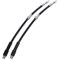 BESTPRICE 2x Bremsschlauch [Hersteller-Nr. 10621613] für Opel, Chevrolet, Vauxhall