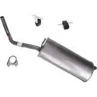 BESTPRICE Endschalldämpfer Set [Hersteller-Nr. 34006913] für Seat, Skoda, VW