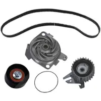 BESTPRICE Zahnriemensatz + Wasserpumpe [Hersteller-Nr. 31473889] für Lancia, Alfa Romeo, Fiat