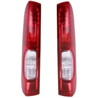 BESTPRICE 2x Heckleuchte Blinker glasklar ohne Lampenträger [Hersteller-Nr. 10429252] für Opel, Renault, Nissan