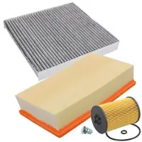 BESTPRICE Inspektionspaket Filtersatz SET A [Hersteller-Nr. 10493442] für VW, Audi, Seat, Skoda