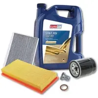 BESTPRICE Inspektionspaket Filtersatz SET A + 5L ÖL [Hersteller-Nr. 40197156] für Fiat, Alfa Romeo