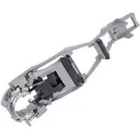 BESTPRICE Türgriffrahmen Türgriffhalter links [Hersteller-Nr. 31479991] für Audi, VW, Seat