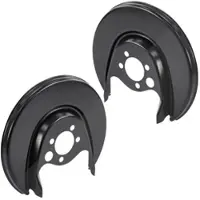 BESTPRICE 2x Deckblech für Bremsscheibe Hinten [Hersteller-Nr. 34005529] für Seat, VW
