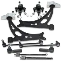 BESTPRICE Querlenkersatz 10-tlg. vorne [Hersteller-Nr. 40361988] für Skoda, Seat, VW, Audi