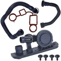 BESTPRICE Reparatursatz Kurbelgehäuseentlüftung [Hersteller-Nr. 31477942] für Seat, VW, Audi, Skoda