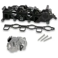 BESTPRICE Saugrohr inkl. Stellmotor links [Hersteller-Nr. 40207373] für Audi, VW