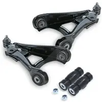 BESTPRICE 2x Querlenker + 2x Koppelstange vorne [Hersteller-Nr. 40379320] für Renault, Nissan
