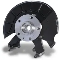 BESTPRICE Radlagergehäuse komplett vorne links [Hersteller-Nr. 41242424] für Audi, Seat, Skoda, VW