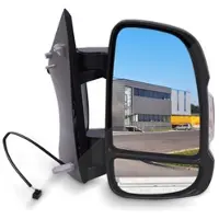 BESTPRICE Außenspiegel rechts manuell (Beifahrerseite) [Hersteller-Nr. 40975955] für Peugeot, Fiat, Citroën