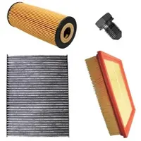 BESTPRICE Inspektionspaket Filtersatz SET A [Hersteller-Nr. 10694037] für Skoda, VW
