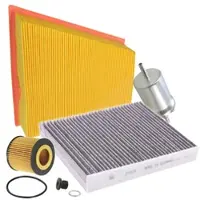 BESTPRICE Inspektionspaket Filtersatz SET B [Hersteller-Nr. 10492535] für VW, Skoda, Seat