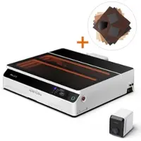 Aliencell X1 Diode Laser Engraver 60W - With Free Material Kit, Bundle: Machine + Air Assist Pro