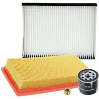 BESTPRICE Inspektionspaket Filtersatz SET A [Hersteller-Nr. 10694246] für Lancia, Fiat