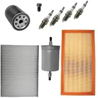 BESTPRICE Inspektionspaket Filtersatz SET D [Hersteller-Nr. 10694092] für VW, Skoda, Audi