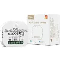 MOES RF433 Smart Lichtschalter Unterputz,Smart DIY Relay Switch Modul