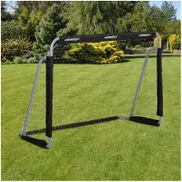 B2X Fußballtor für Garten, einfach zu montieren, sicher verankerbar, für Kinder & Erwachsene